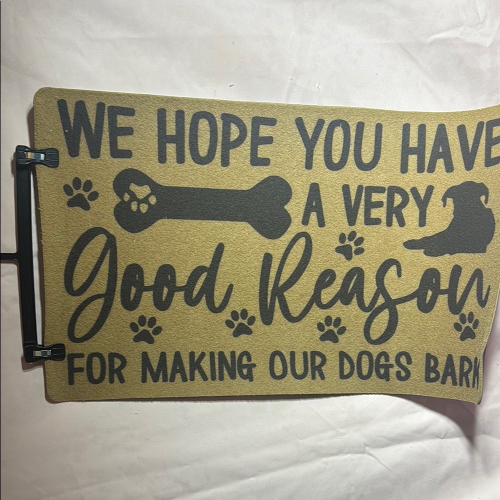 Dog-Themed outdoor mat